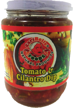Tomato and Cilantro Dip Bottle